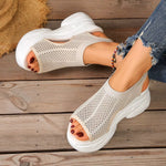 Open Toe Wedge Sandals