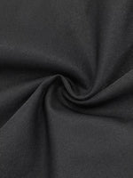 Plus Size Surplice Long Sleeve Wrap Mini Dress