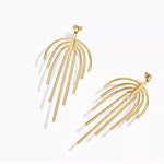 18K Gold-Plated Geometric Earrings