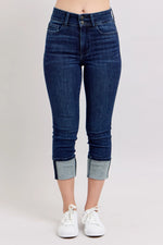 Judy Blue High-Waist Double Waist Band Skinny Jeans - Ladyez