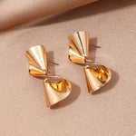 18K Gold-Plated Twist Earrings