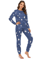 Star Top and Pants Lounge Set - Ladyez