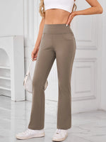 Lovelet High Waist Active Pants with Pockets - Ladyez