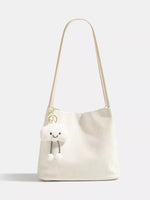 Lightweight Leather Shoulder Bag