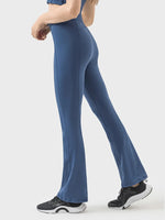 Millennia Zipper Detail High Waist Active Pants - Ladyez
