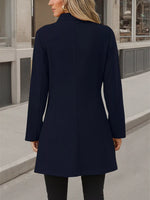 Button Up Long Sleeve Coat
