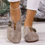 Round Toe Slip-Ons