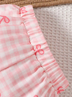 Children's Bow Long Sleeve Top and Pants Set
