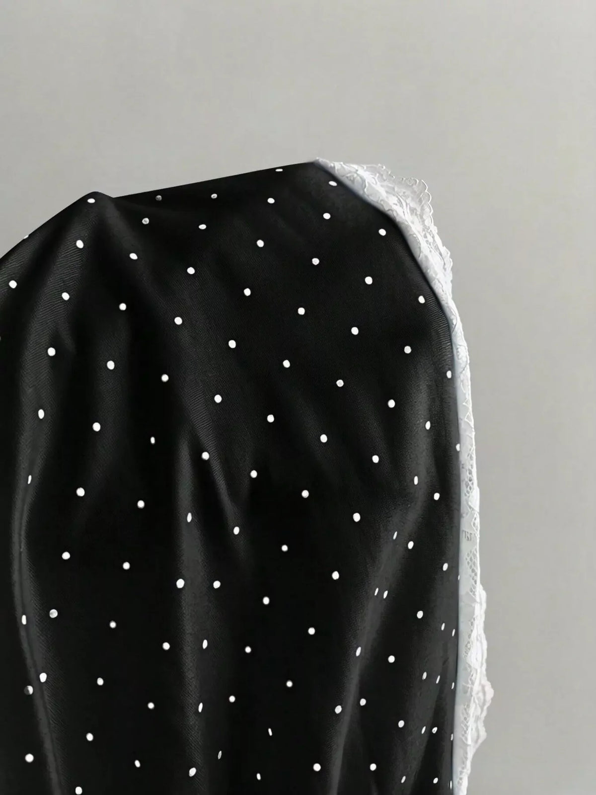 Polka Dot One-Shoulder Cami