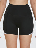 High Waist Active Shorts - Ladyez