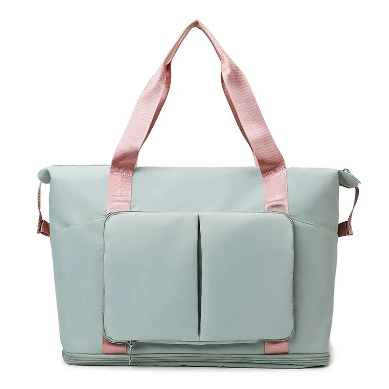 Oxford Cloth Multi Pocket Travel Bag