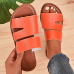 Open Toe Flat Sandals