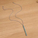 Vintage Style Beaded Bar Necklace