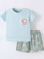 Children's Daisy T-Shirt and Shorts Set