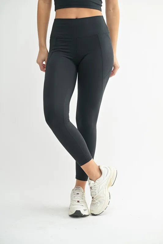 MONO B Venice Cloud Light Sculpt High-Waisted Leggings - Ladyez