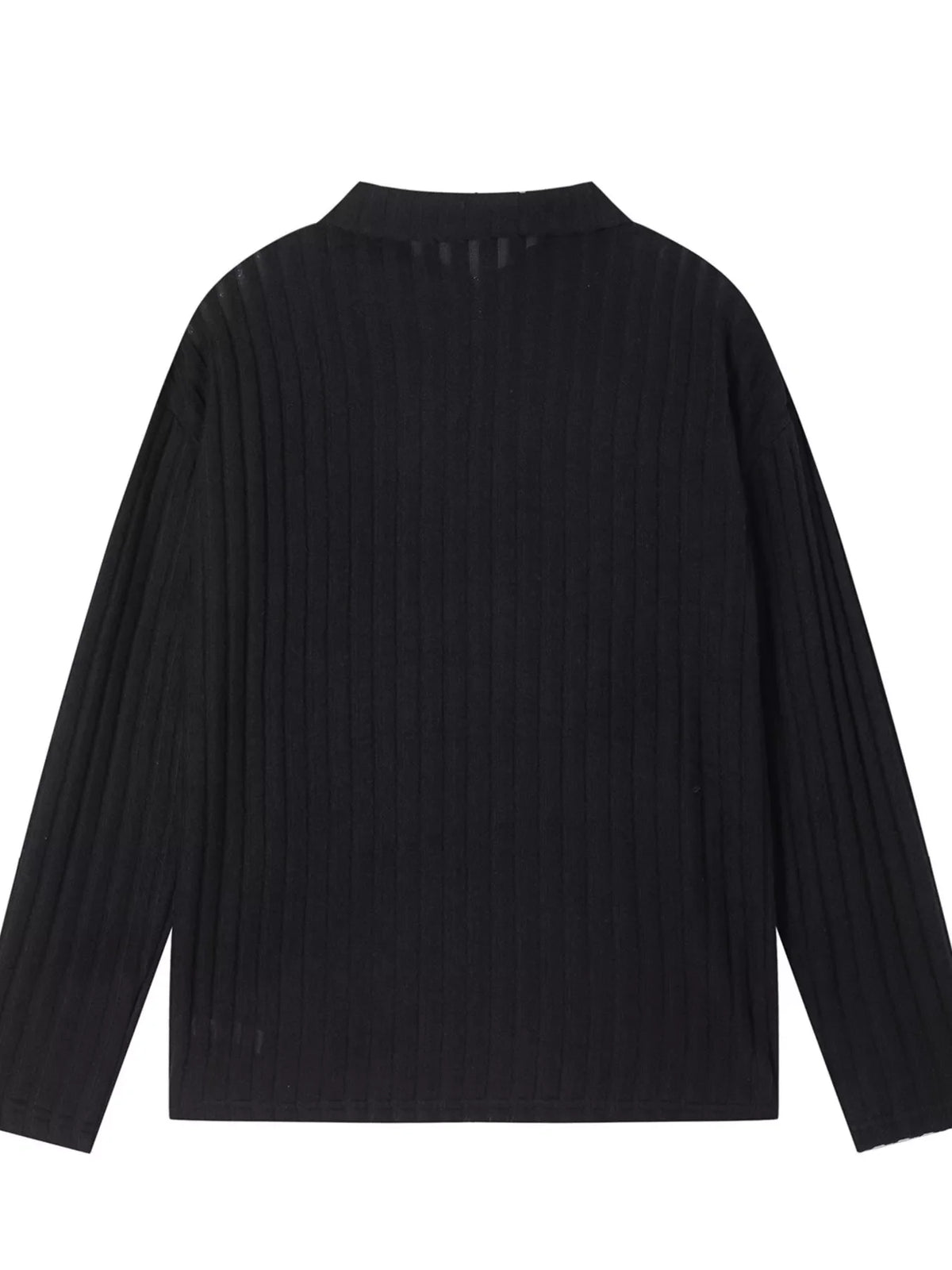 Ribbed Knit Top and Pants Set