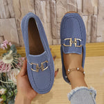 Mesh Round Toe Slip-Ons