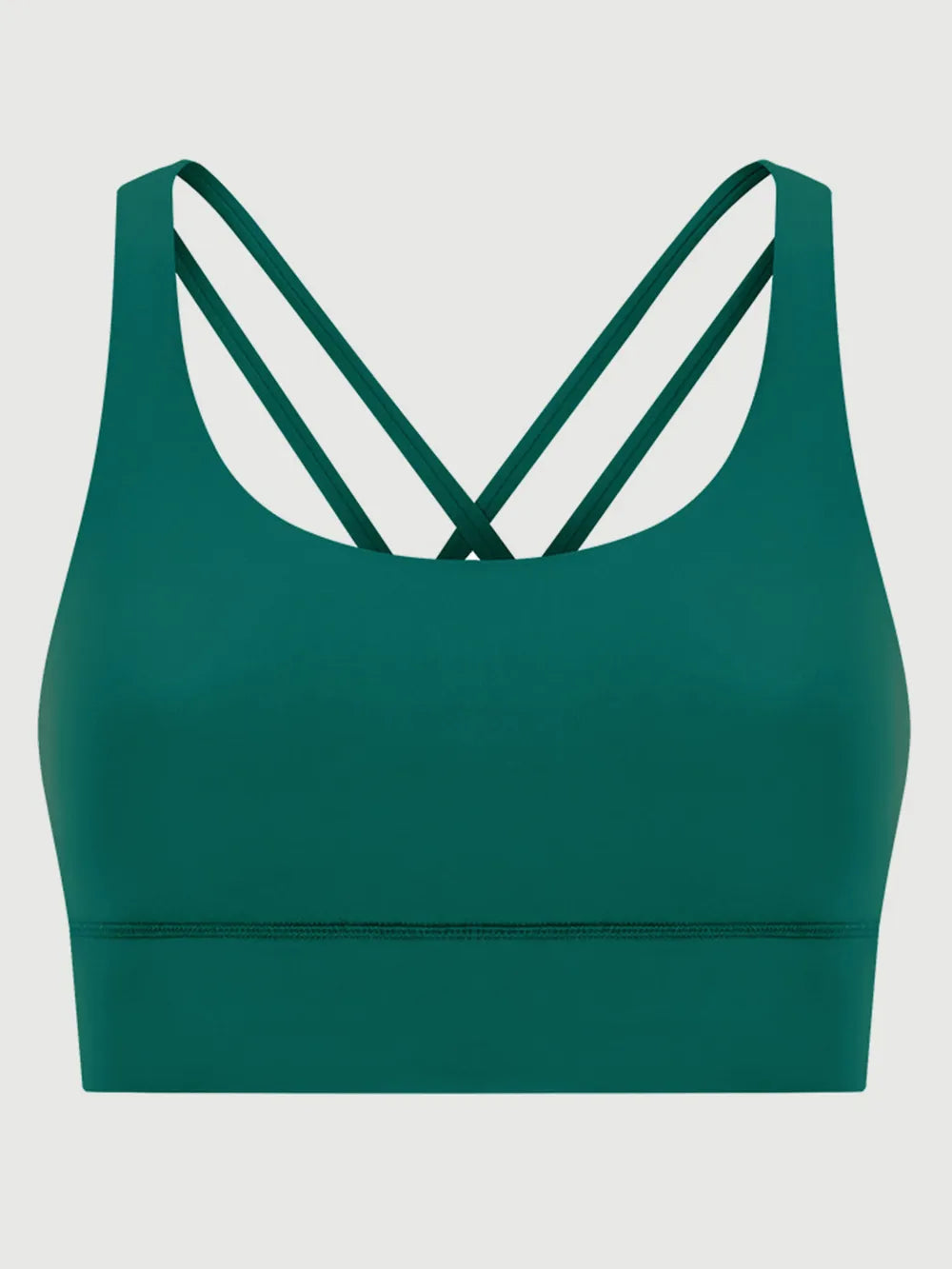 Millennia Crisscross Scoop Neck Active Tank - Ladyez