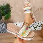 Open Toe Platform Sandals