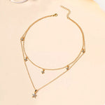 Double Layered Pendant Necklace