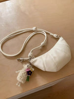 Croissant Shaped Crossbody Bag