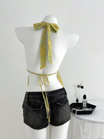Lace Halter Neck Cami