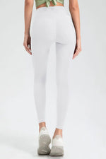 Wide Waistband High Waist Sport Leggings - Ladyez
