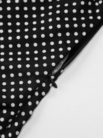Polka Dot Halter Neck Maxi Dress