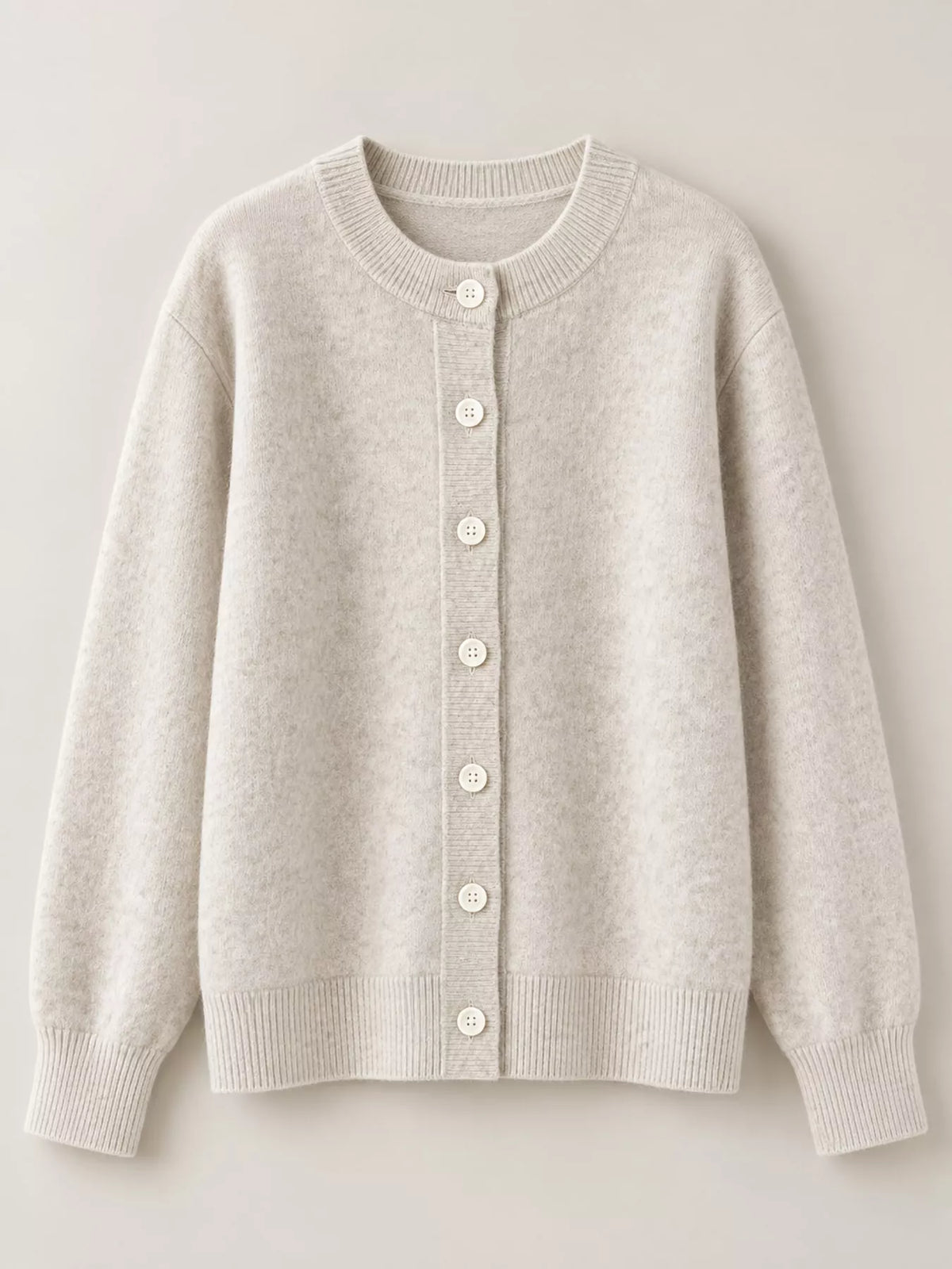 Button Up Long Sleeve Cardigan