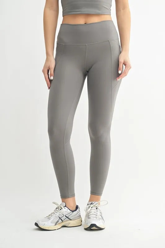 MONO B Venice Cloud Light Sculpt High-Waisted Leggings - Ladyez