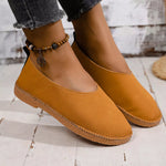Round Toe Flats Slip-Ons
