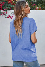 V-Neck Short Sleeve T-Shirt