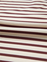 Striped Drop Shoulder Long Sleeve Henley Top