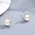Pearl Stud Earrings