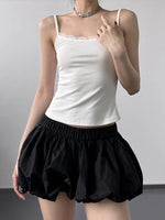 Lace Trim Cami Top - Ladyez