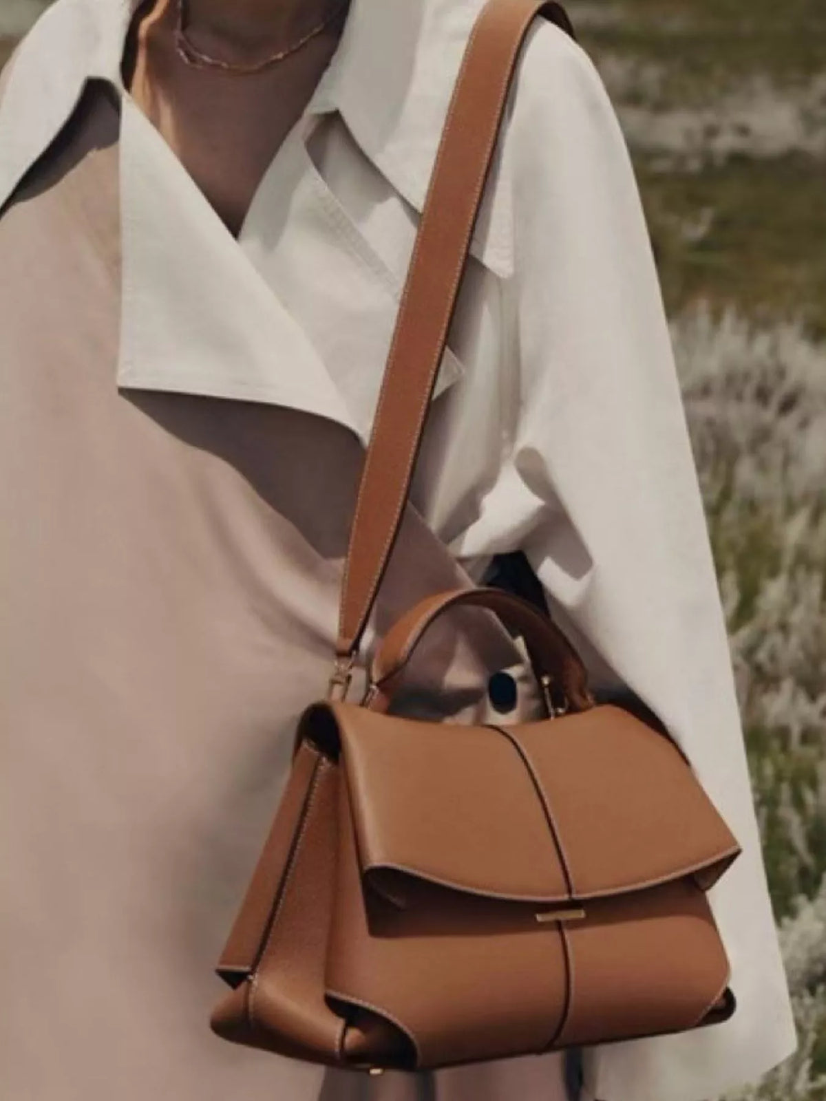 Top Handle Crossbody Bag