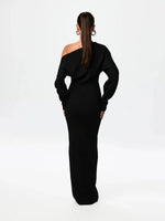Stella Knitted Evening Dress: Knitted Elegance