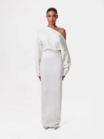 Stella Knitted Evening Dress: Knitted Elegance