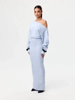 Stella Knitted Evening Dress: Knitted Elegance