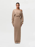 Stella Knitted Evening Dress: Knitted Elegance