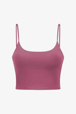 Feel Like Skin Scoop Neck Sports Cami - Ladyez