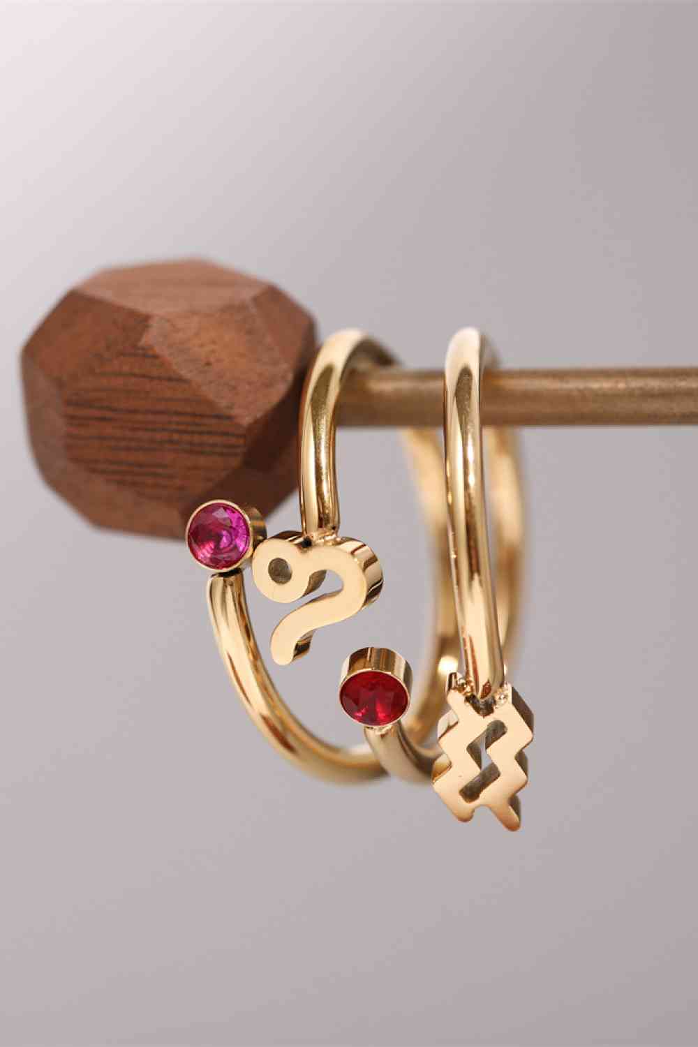 Constellation Stainless Steel Bypass Ring - Ladyez