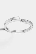 Moissanite 925 Sterling Silver Ring - Ladyez