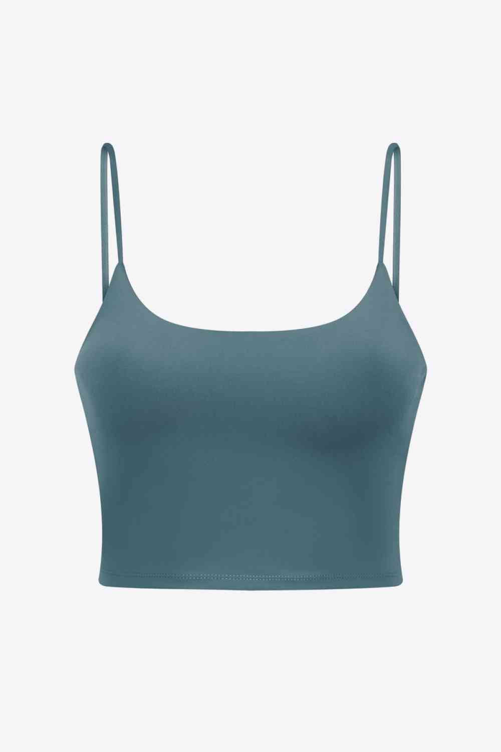 Feel Like Skin Scoop Neck Sports Cami - Ladyez