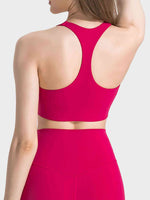 Scoop Neck Sports Bra - Ladyez