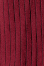 Basic Bae Full Size Ribbed Round Neck Long Sleeve Slit Top - Ladyez