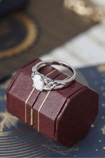 Crisscross 4-Prong Opal Ring - Ladyez