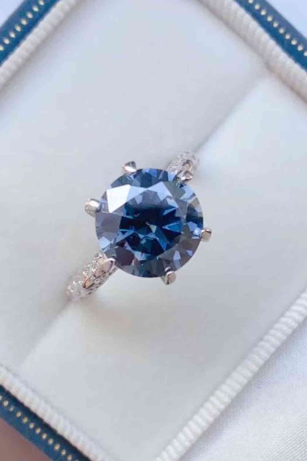 5 Carat Moissanite 925 Sterling Silver Ring - Ladyez