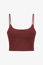 Feel Like Skin Scoop Neck Sports Cami - Ladyez
