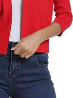 Open Front Cardigan - Ladyez